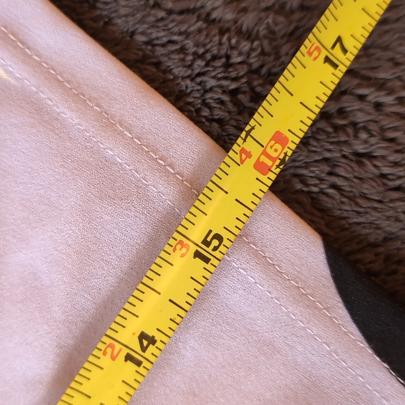 Shein| Light Purple Mauve Long Sleeve Crop Top Halloween Themed with Black Bats - Picture 6 of 10